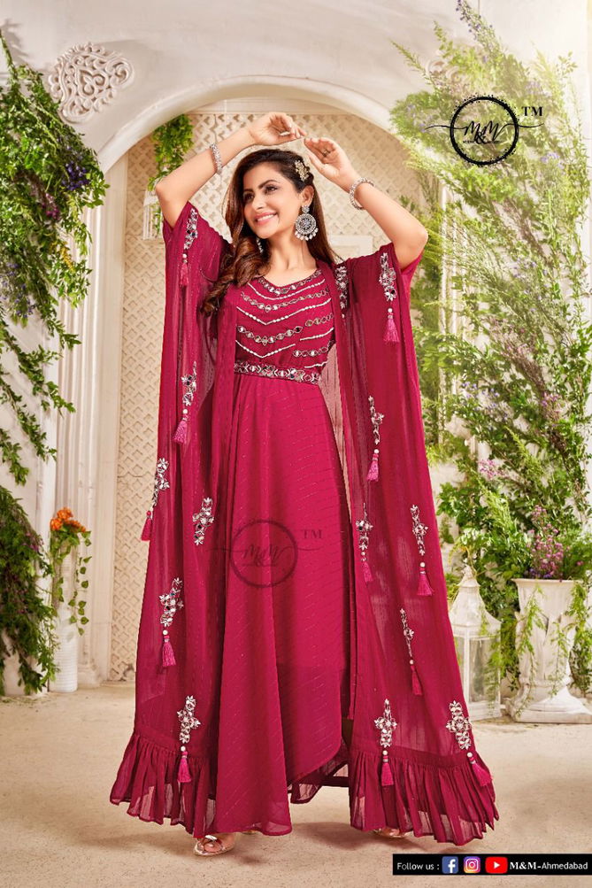 M & M Arzoie 2  Fancy Stylish Festive Wear Exclusive Designer Ready Made Collection